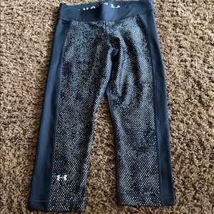Under Armour Black and Gray Leggings